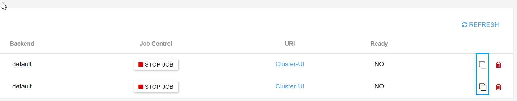 Clone a cluster