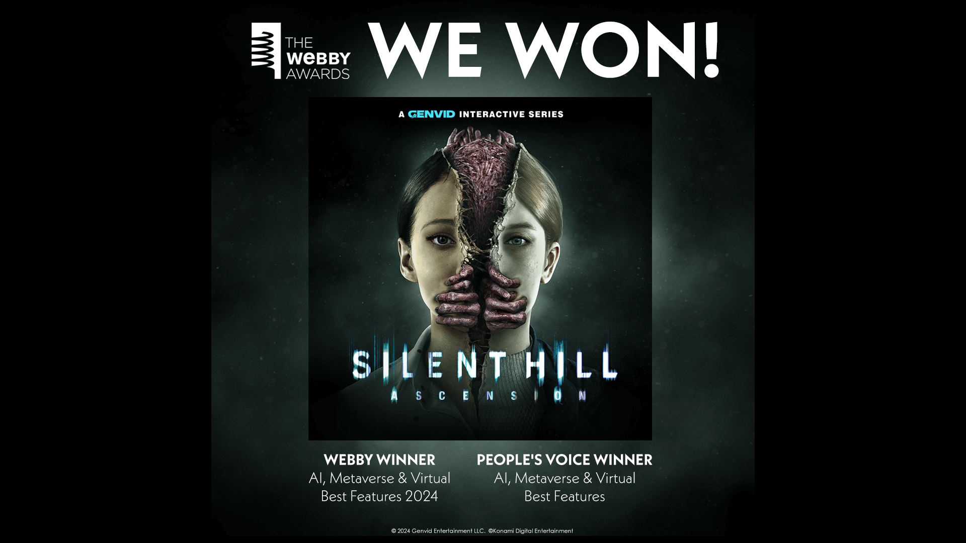 SILENT HILL: Ascension Wins Two Webby Awards