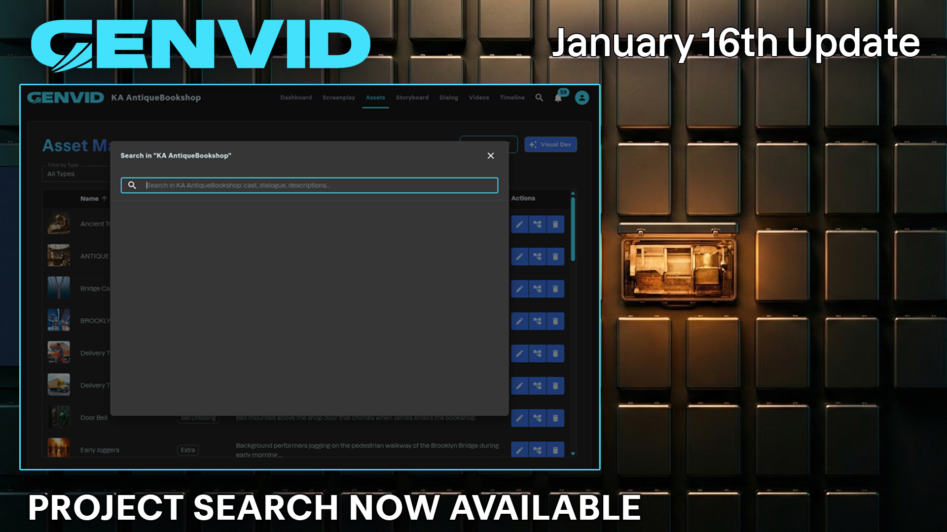 Genvid Update – January 16th, 2026